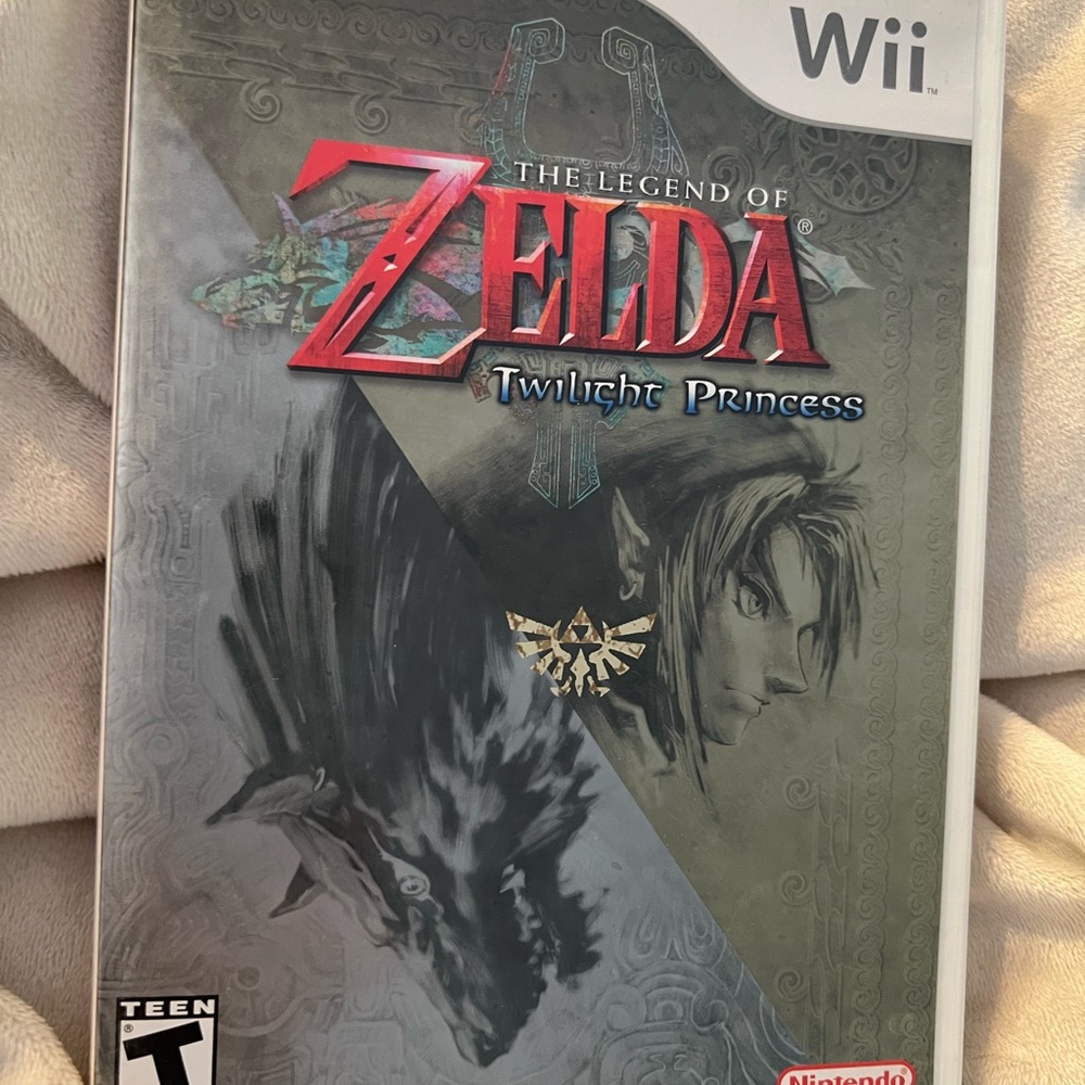 The legend of Zelda Twilight Princess Wii game